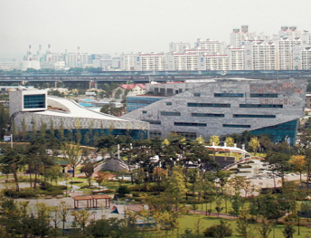 한국만화영상진흥원 전경