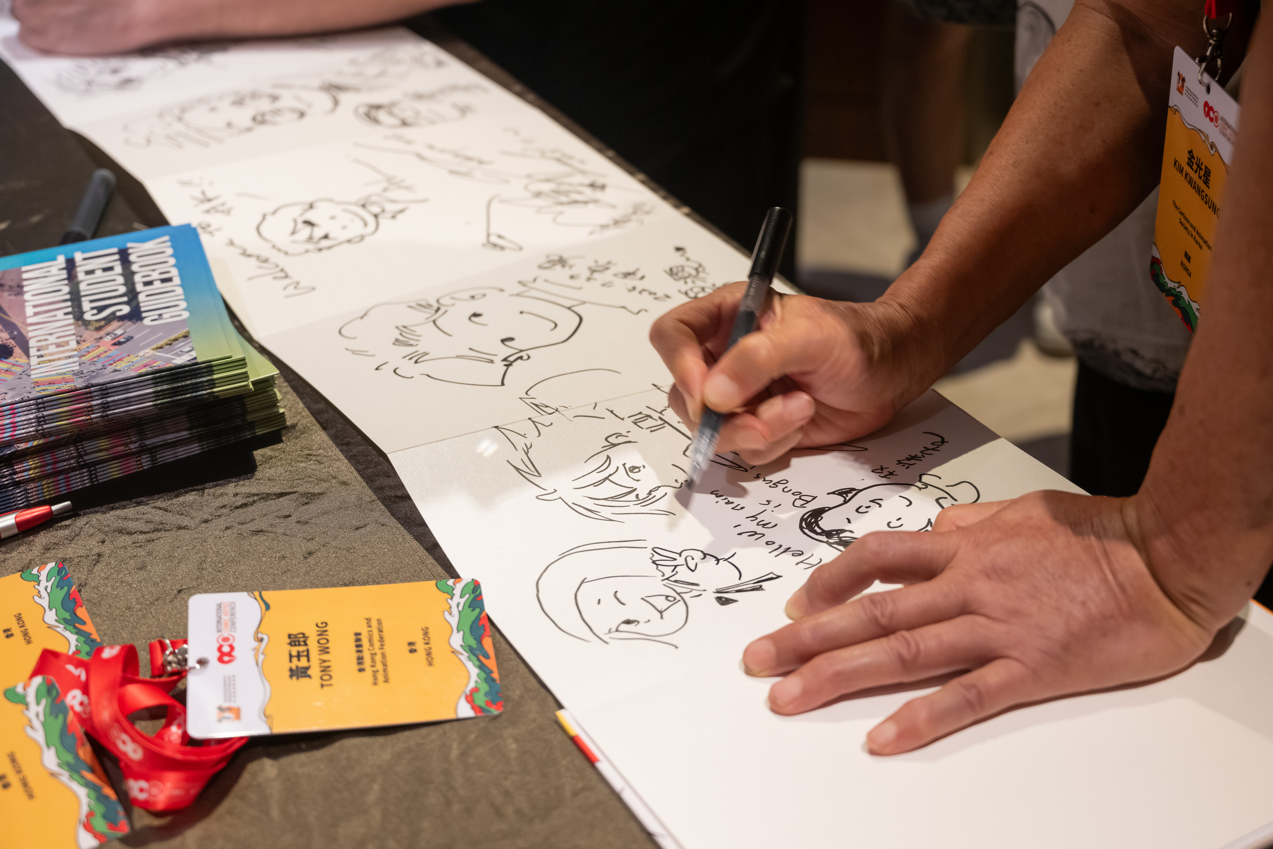 20th ICC drawings on reception